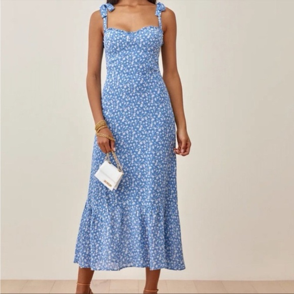 Reformation Nikita Midi Dress